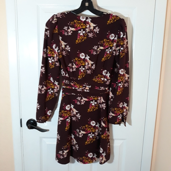 CHELSEA 28 Ruched Waist Floral Mini Dress NWT XXS - Picture 6 of 10